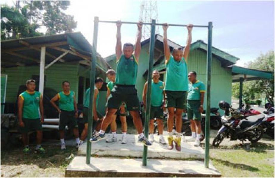 Jajaran Kodim 0313/Kpr Ikuti Minggu Militer