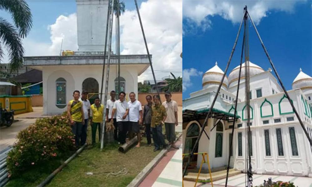 Masjid Taqwa Muhammaddiyah Bagan Hulu Bangun Sumur Bor
