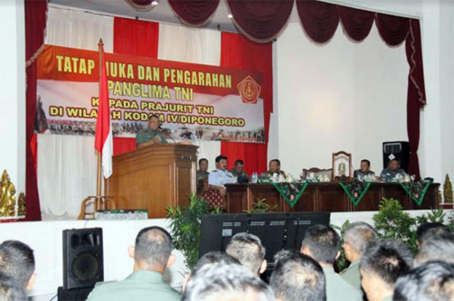 Panglima TNI: Prajurit Harus Berjuang Demi Kepentingan Rakyat