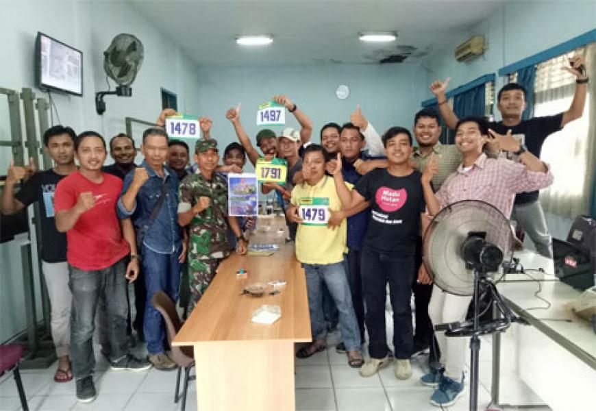 Pasi Ops Kodim 0301/Pekanbaru Ajak Wartawan Lomba Lari 5 K