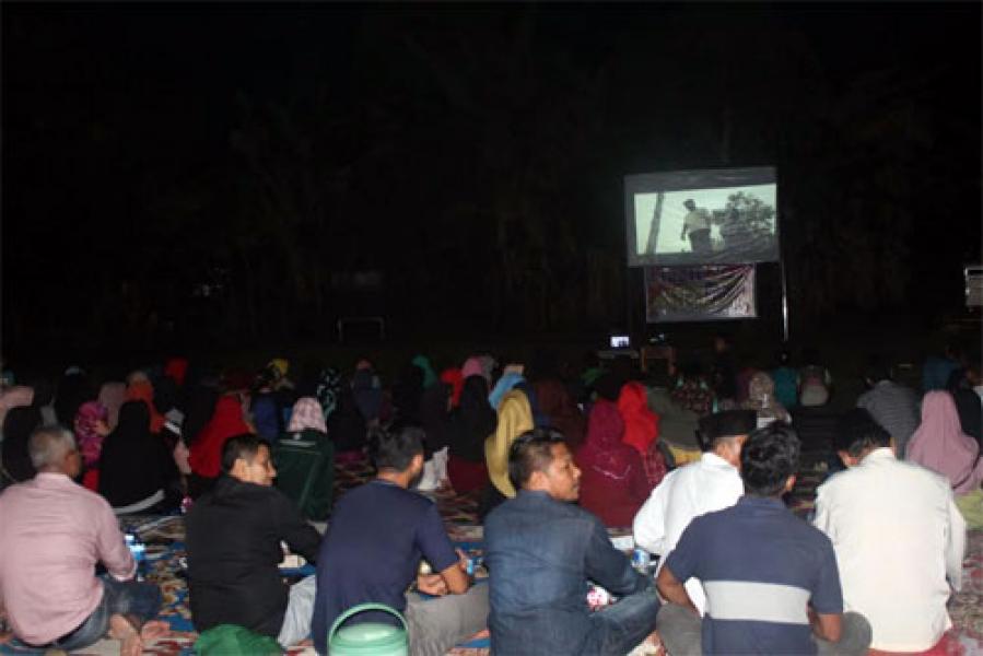 Rawat Budaya Lewat Seni, Desa Sungai Alam Bengkalis Taja Malam Seni dan Budaya