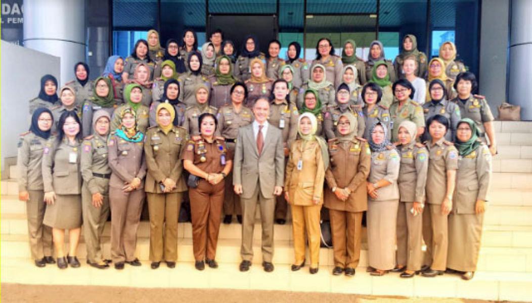 Satpol PP Wanita Pelalawan Ikuti Lokakarya di Jakarta