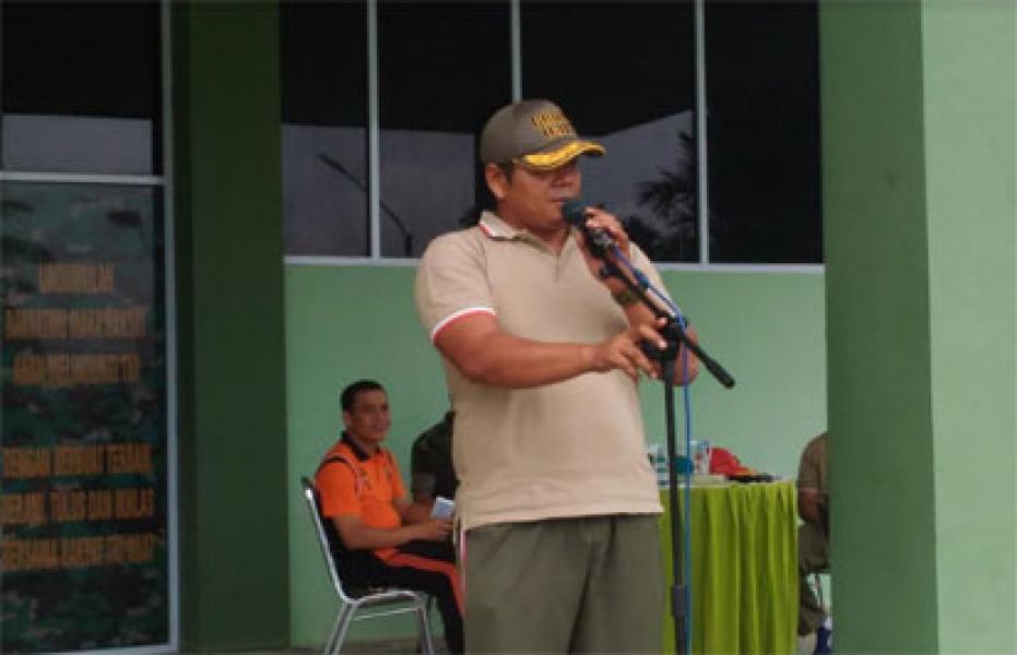 Sempena HUT TNI Ke-72, Kodim 0313/Kpr Gelar Turnamen Bola Volly