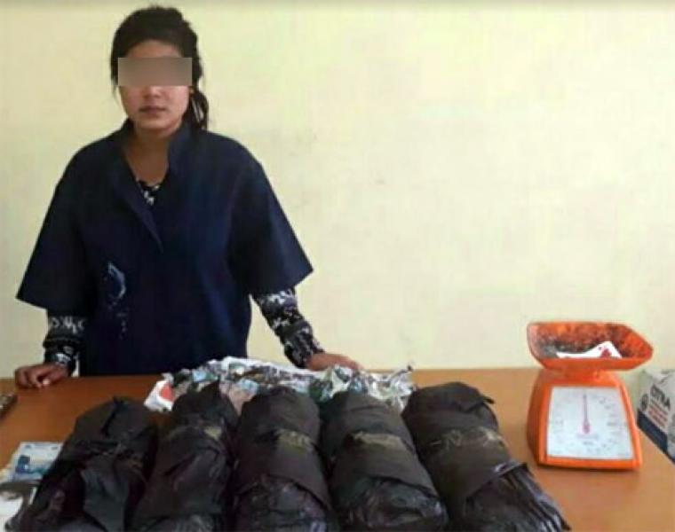 Simpan Ganja di Kamar, Wanita Cantik Ini Ditangkap 