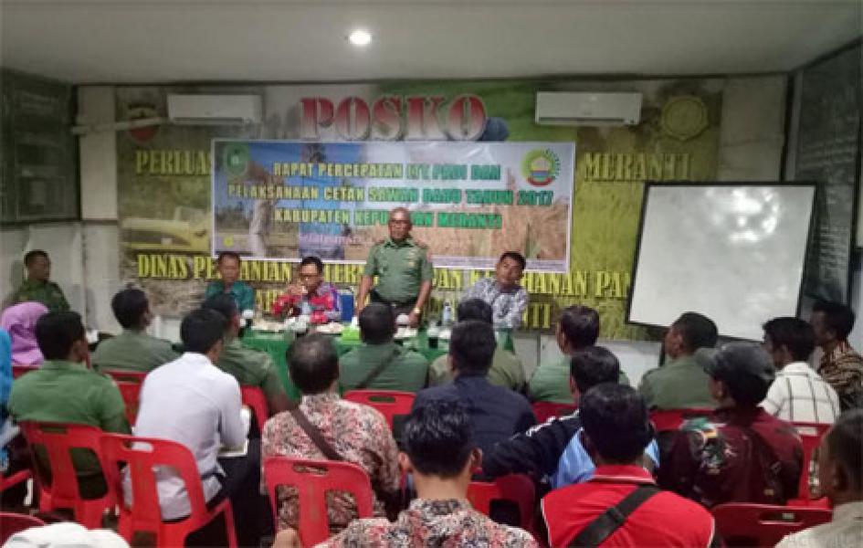 Tingkatkan Swasembada Pangan, Danramil 02/Tebing Tinggi Minta PPL dan Gapoktan Agar Lebih Serius 