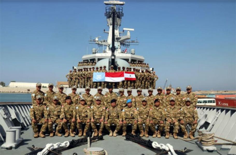 Wadan PMPP TNI Kunjungi Konga XXVIII-J di Beirut Lebanon