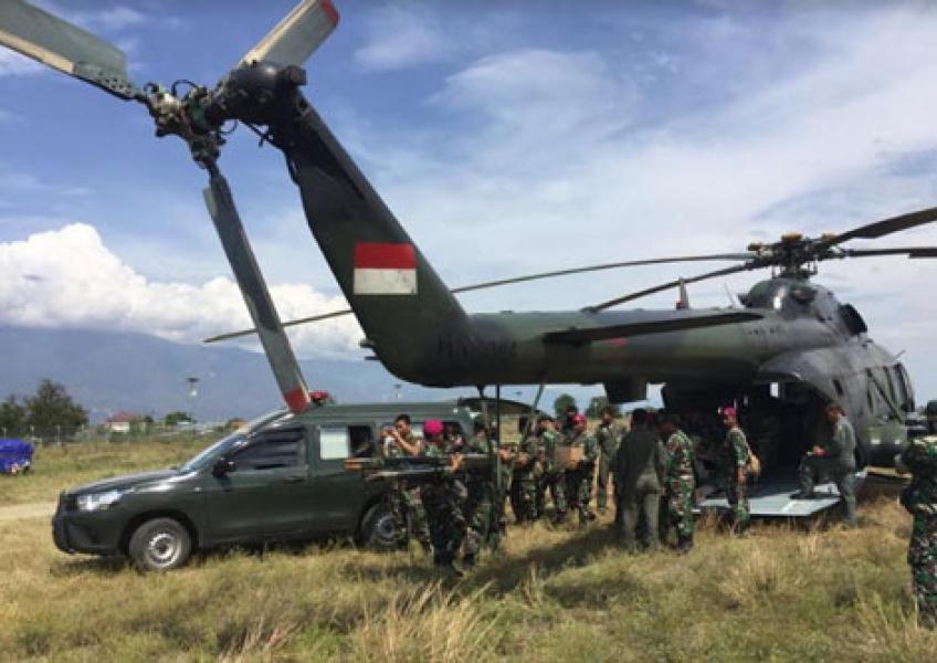 25 Personel Tim Medis TNI Tiba di Desa Lende Donggala