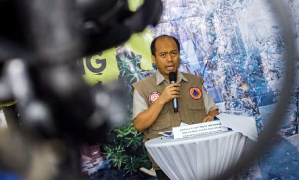 BNPB: Total 1.571 Tewas Akibat Bencana di Sulteng