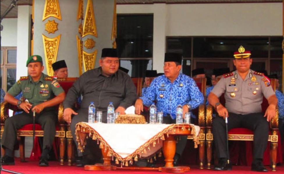 Dandim 0313/Kpr Hadiri Upacara Hari Kesaktian Pancasila Di Rohul