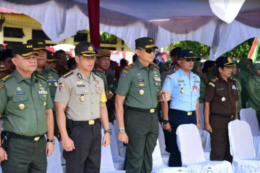 Danrem 031/WB Hadiri Pembukaan TMMD Ke 103 Di Kecamatan Tenayan Raya