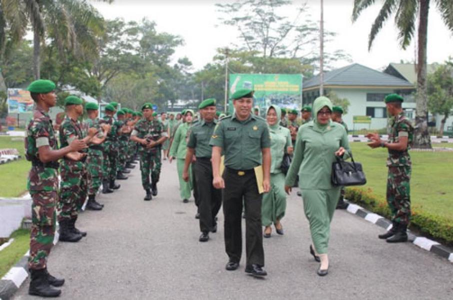 Danyonif 132/BS Lepas Prajurit Pindah Satuan