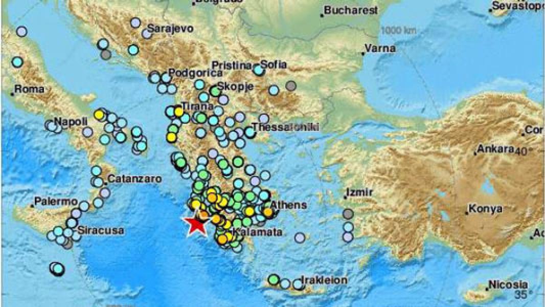 Gempa Hebat Guncang Yunani, Potensi Tsunami