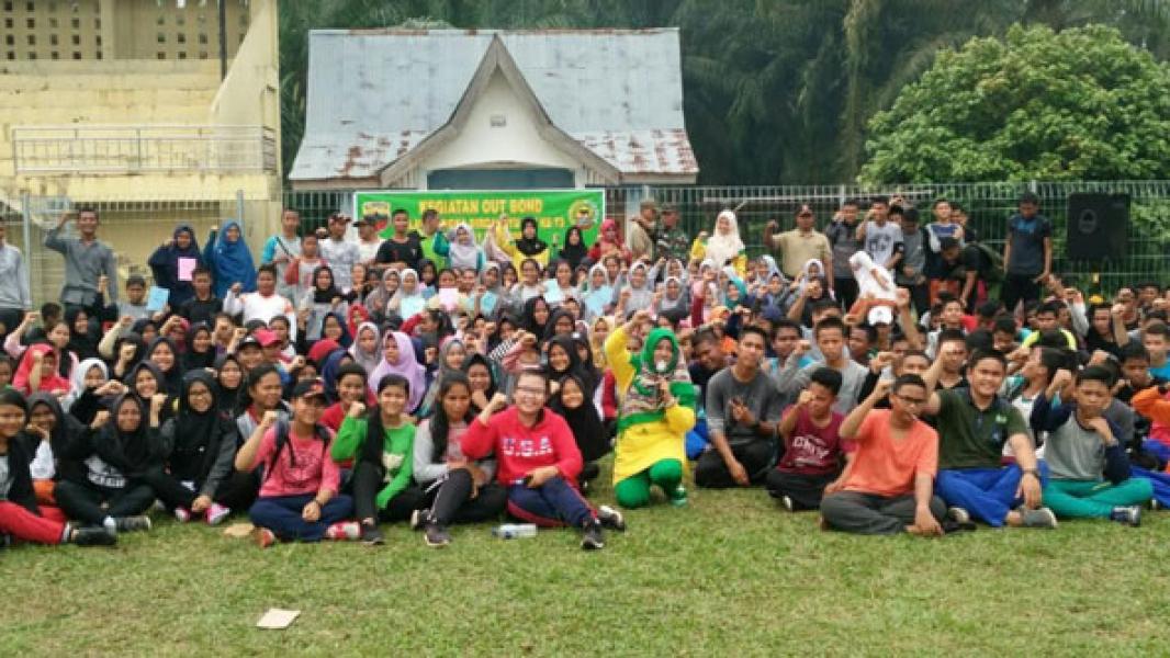 HUT TNI Ke-73, Koramil 11/Tambusai Gelar Out Bond