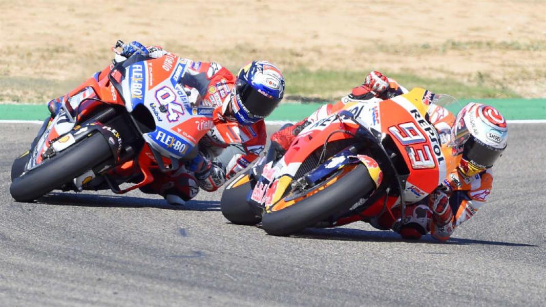 MotoGP Thailand: Salip Dovizioso di Tikungan Terakhir, Marquez Juara