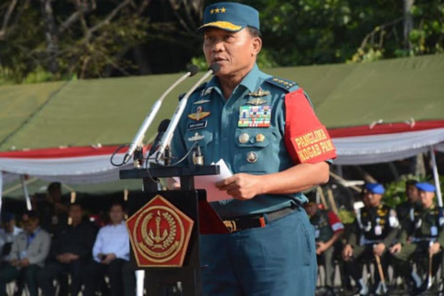 Pangkogasgabpam TNI Pimpin Apel Gelar Pasukan Kogabpam VVIP IMF-WB Tahun 2018