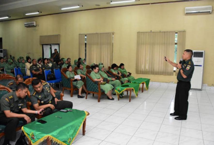 Prajurit Korem 031/Wira Bima Harus Taat Hukum