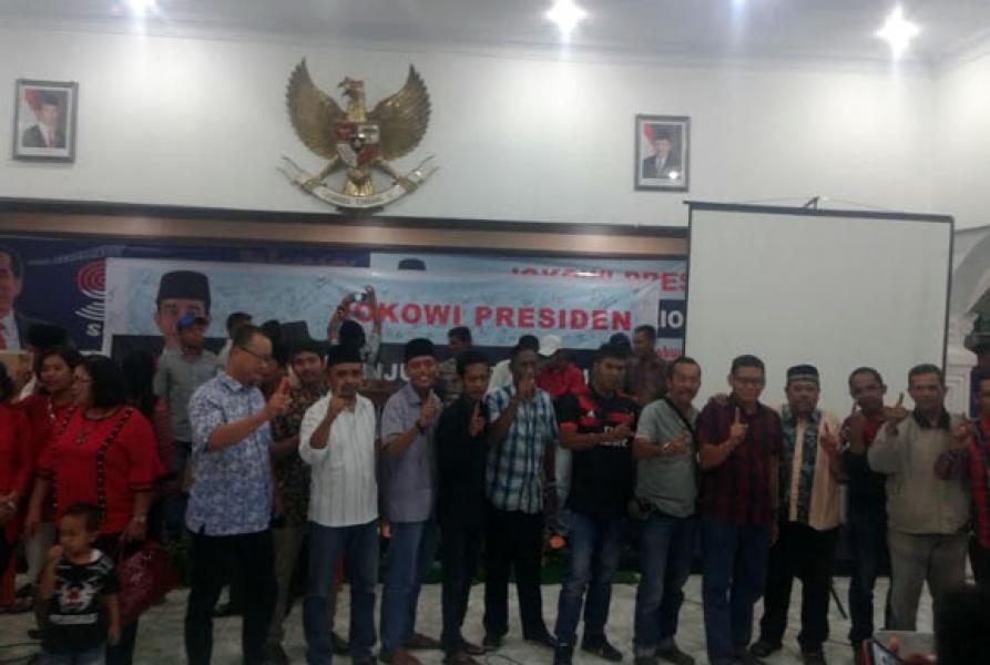 Sojo Bengkalis Deklarasi Dua Periode Jokowi
