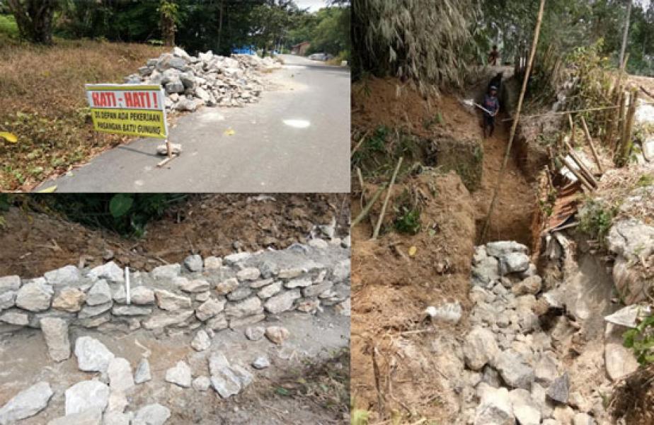 Sssst, Ada Proyek Turap �Siluman� Di Kampung Lintang 