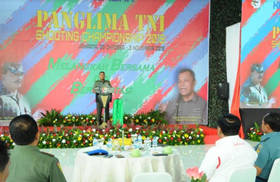 1.200 Atlet Menembak Ikuti Kejurnas Piala Panglima TNI