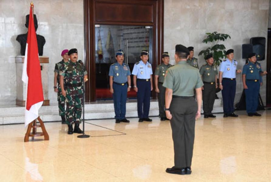 13 Pati TNI Naik Pangkat