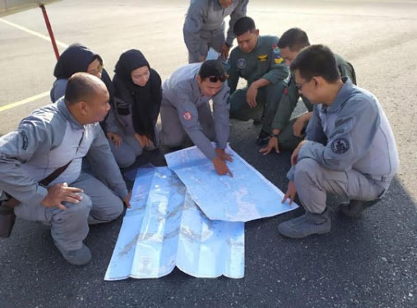 Bakamla RI Gelar Operasi Udara Maritim di Wilayah Tengah dan Timur