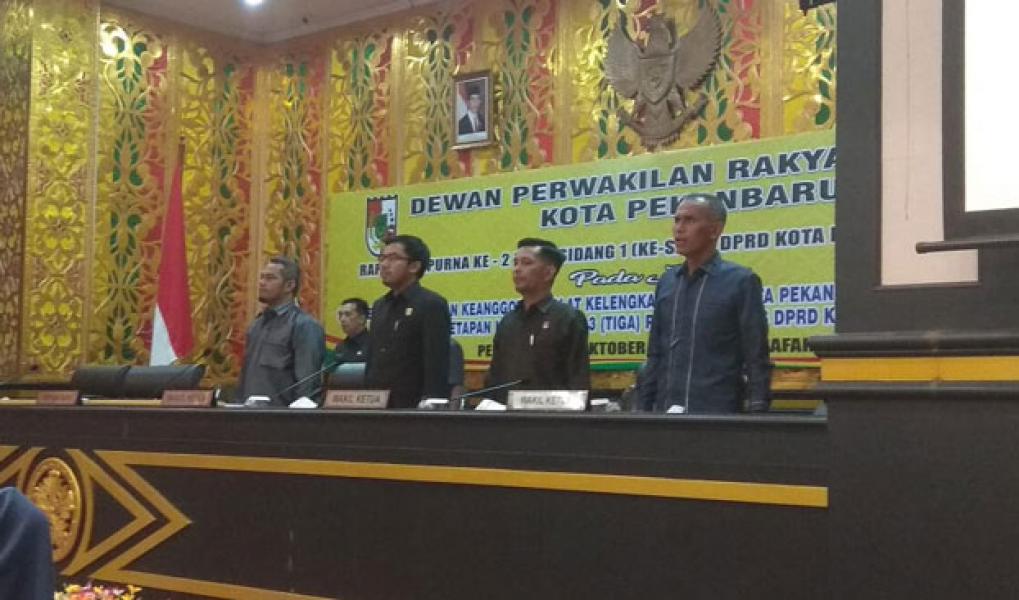 DPRD Pekanbaru Paripurnakan AKD, Hamdani: Alhamdulillah, Bisa Layani Masyarakat