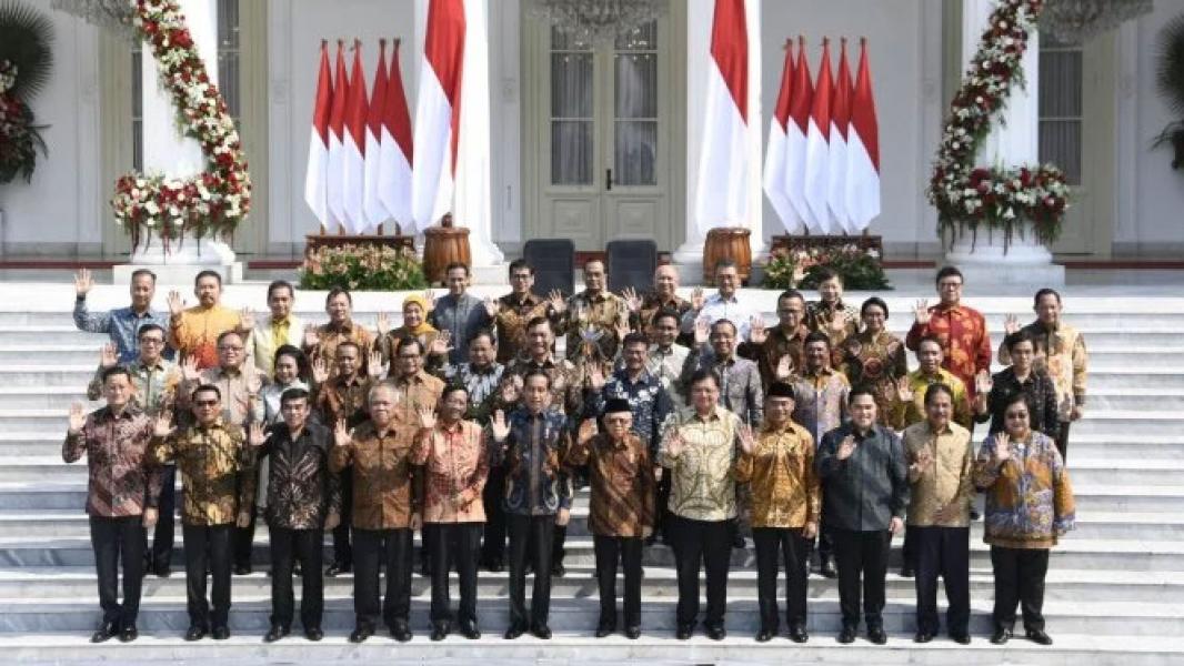 Daftar Lengkap Nama Menteri Jokowi di Kabinet Indonesia Maju