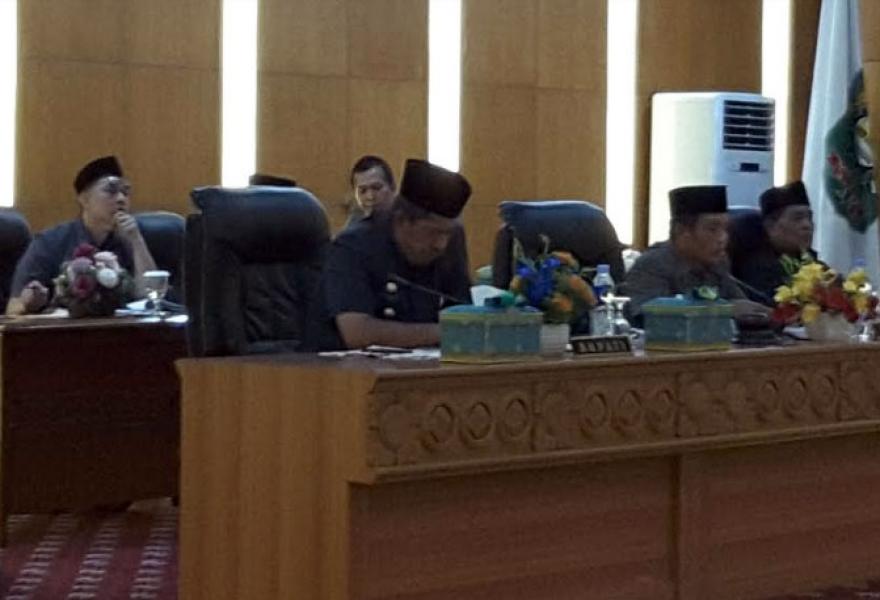 Fraksi DPRD Siak Sampaikan Pandangan Umum Nota Keuangan RAPBD 2020