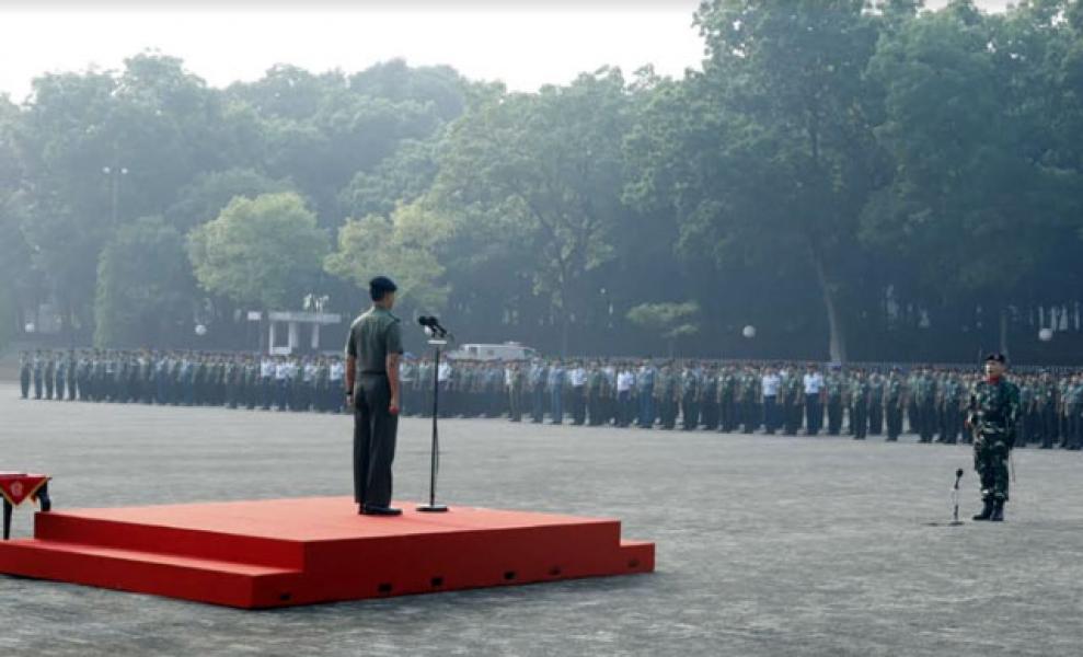Mabes TNI Gelar Upacara Peringatan Hari Sumpah Pemuda Ke-91 Tahun 2019