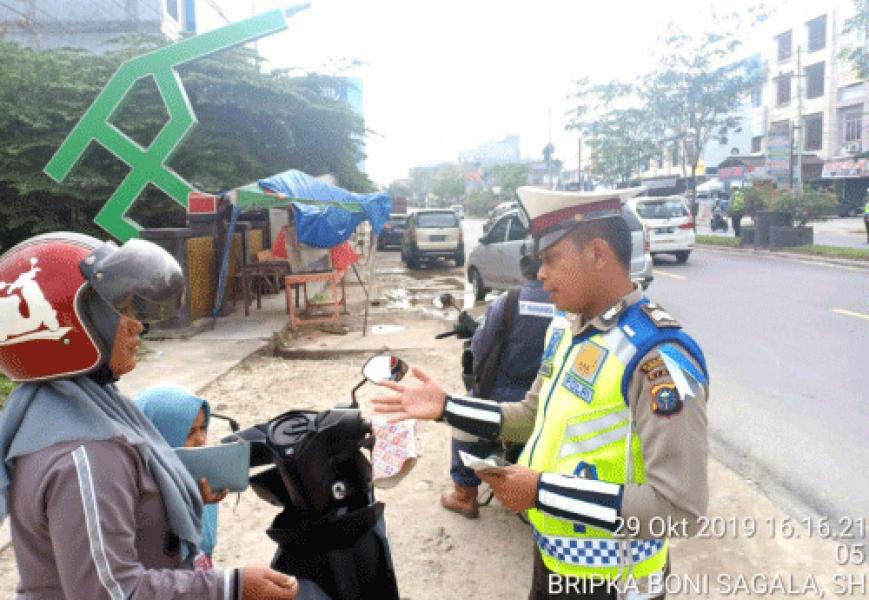 Operasi Zebra 2019, Satlantas Polres Bengkalis Targetkan 100 Tilang per Hari