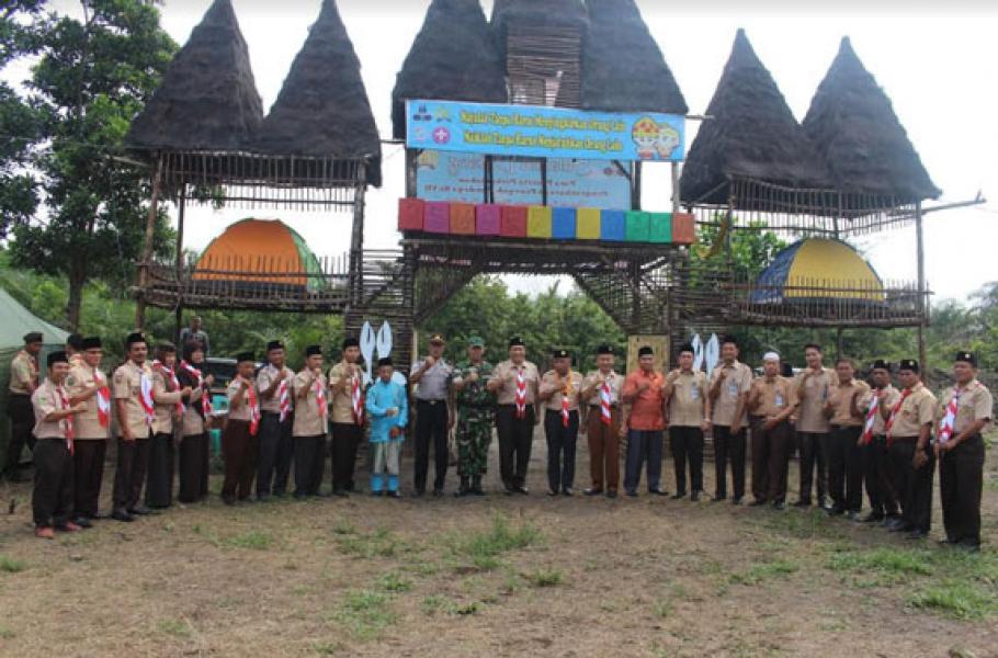 Perkemahan Tingkat Penegak dan Pandega Se Rohul Resmi Dibuka