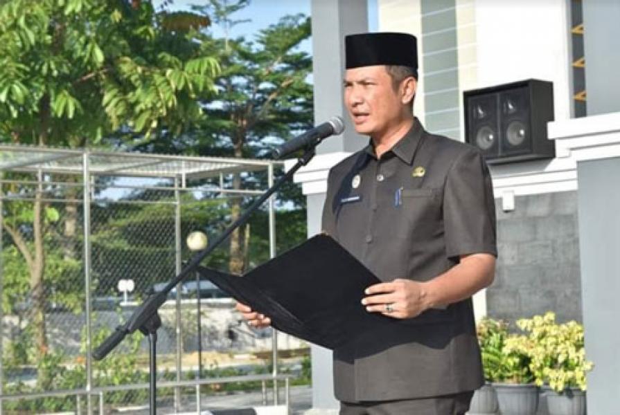 Pimpin Apel Pagi, Alek Kurniawan Kembali ke DPRD Pekanbaru