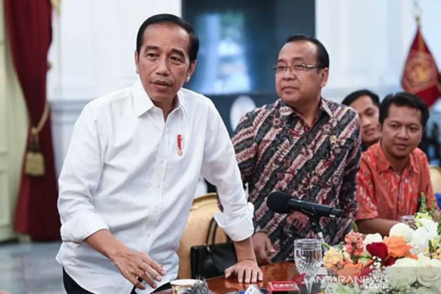 Presiden Jokowi: Yasonna Dipilih untuk Selesaikan �omnibus law�