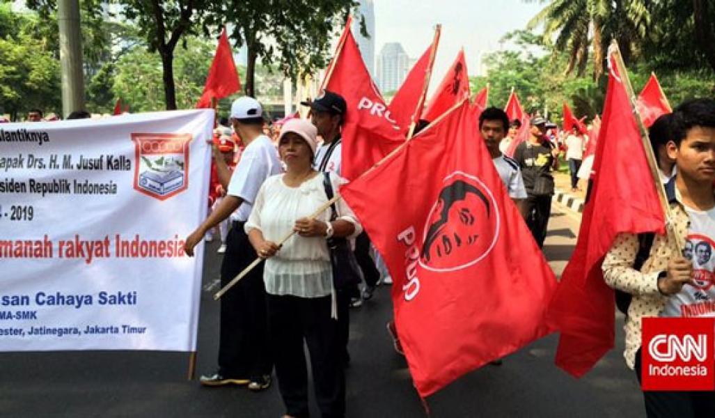 Projo Bubar Usai Jokowi Umumkan Prabowo Jadi Menteri