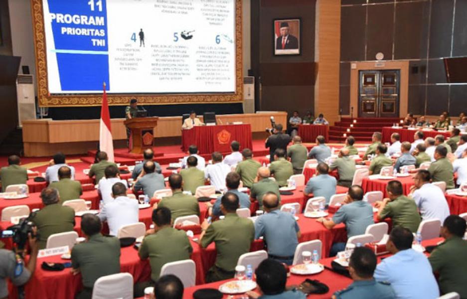 TNI dan Kemhan Bertekad Wujudkan Postur Pertahanan Negara Yang Handal