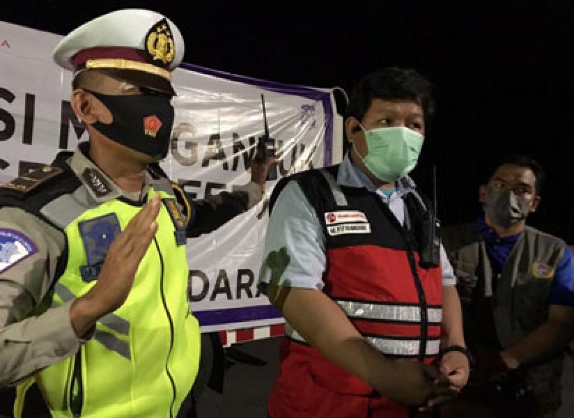 Antisipasi Kecepatan Pengendara di Tol Pekanbaru-Dumai, Satlantas Polda Riau Gelar Razia