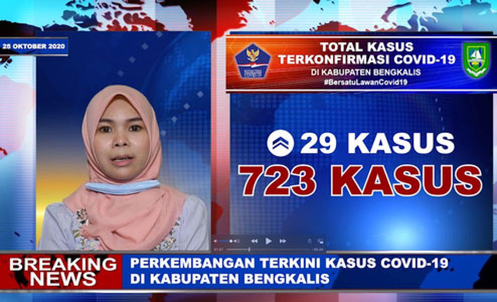 Bertambah 29 Kasus, Total Pasien Covid-19 Capai 723 Kasus