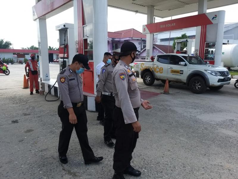 Ciptakan Keamanan di Masyarakat, Polsek Pangkalan Kerinci Giatkan Patroli 