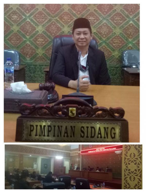 Dihadiri 15 Dewan, Rapat Paripurna Peresmian Pemberhentian Ketua DPRD Pelalawan Digelar 