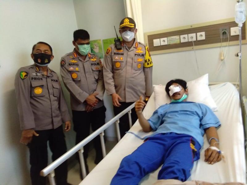 Diisukan Meninggal, Satu Korban Aksi Tolak UU Cipta Kerja di DPRD Riau Dalam Kondisi Baik