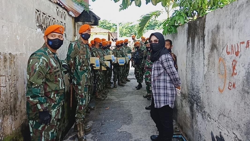F3 Agency Media Partner Ikut Sukseskan Acara HUT Korps Paskhas Ke-73 di Yonko 462 Paskhas Pulanggeni