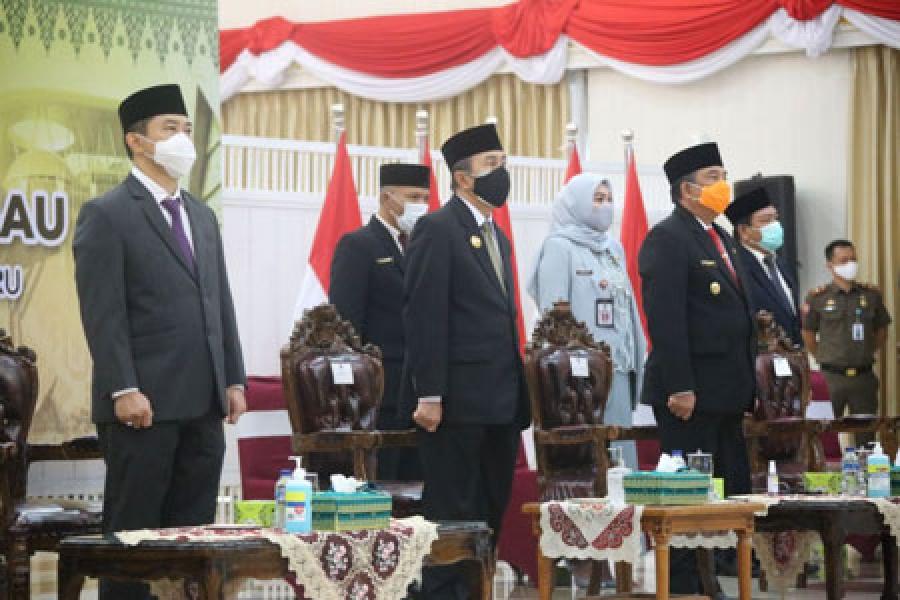 Gubri Hadiri Upacara Peringatan Hari Kesaktian Pancasila Tahun 2020 Secara Virtual