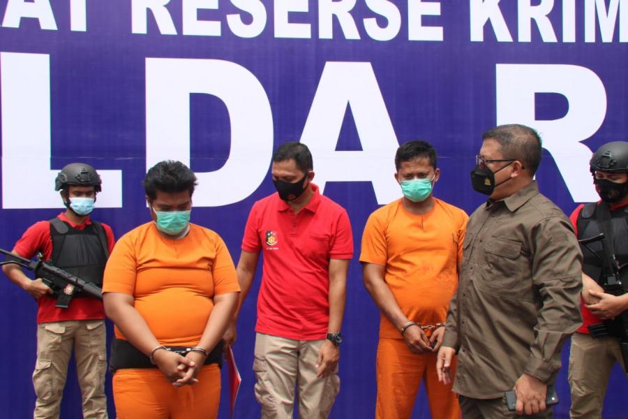 Ini Peran 3 Pelaku yang Ditangkap Terkait Pembakar Mobil Ketua IPK di Rohul