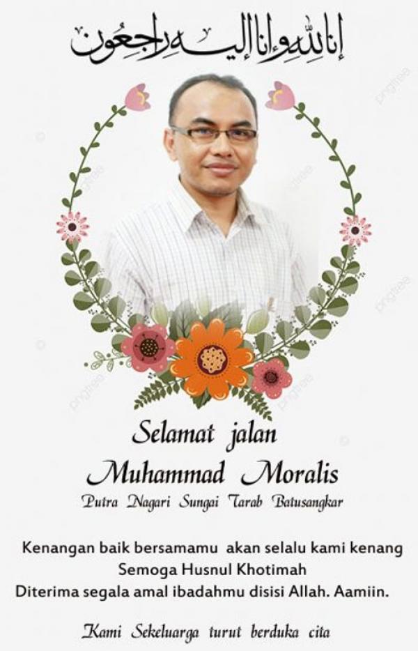JMSI Riau Turut Berduka, Moralis Wartawan Hebat!