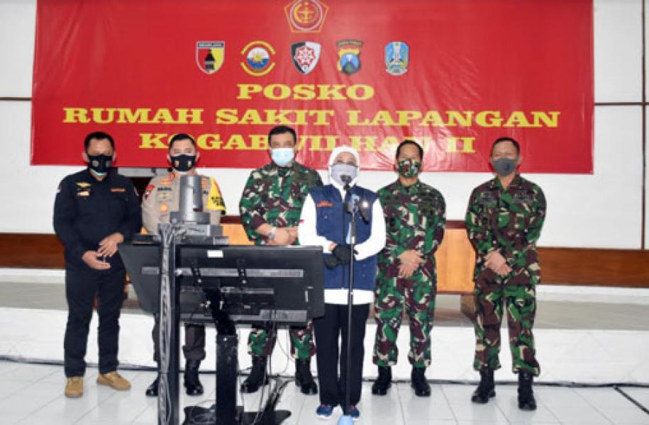 Kogabwilhan II Bantu Rakyat Surabaya Hadapi Penanganan Pandemi Covid-19