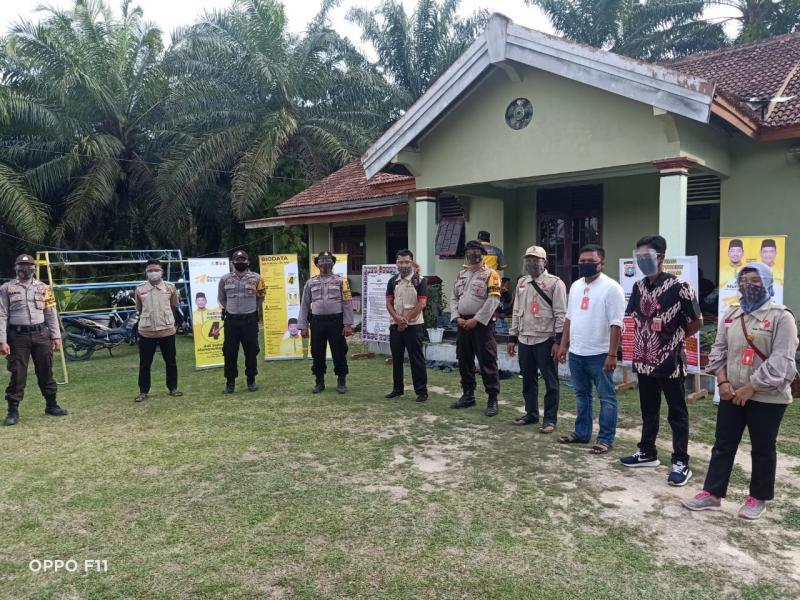 Laksanakan Pengamanan Kampanye Dialogis, Polsek Pangkalan Lesung Minta Masyarakat Saling Menghargai