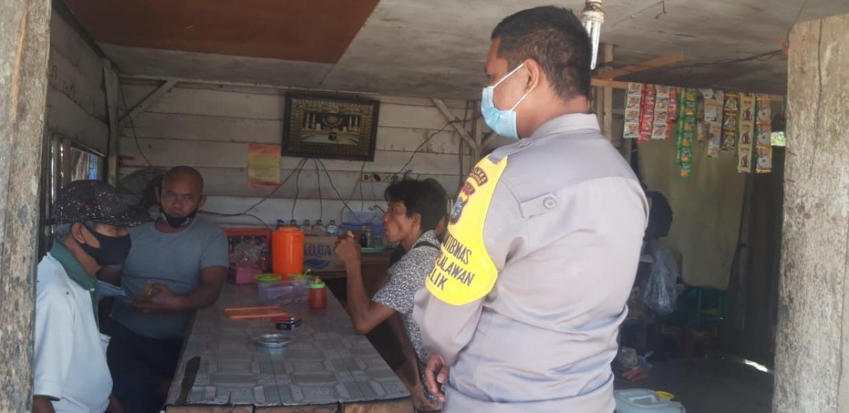 Pendisiplinan AKB, Polsubsektor Pelalawan Laksanakan Operasi Yustisi