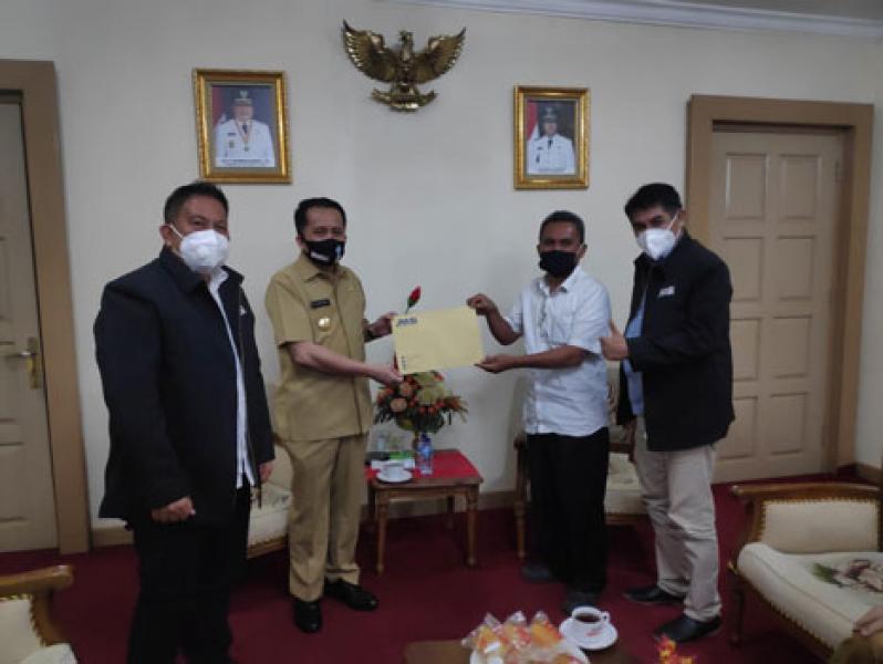 Pengurus JMSI Pusat Sowan ke Pjs Gubernur Sulut