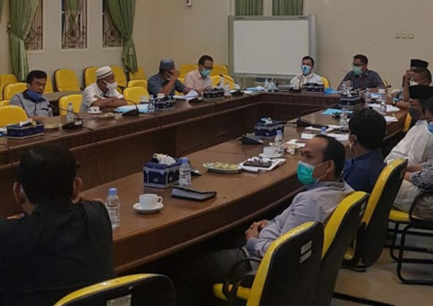 Persiapan Penerapan PSBK Tualang, Pjs. Bupati-Forkopimda Bentuk Satgas Penanganan Covid-19