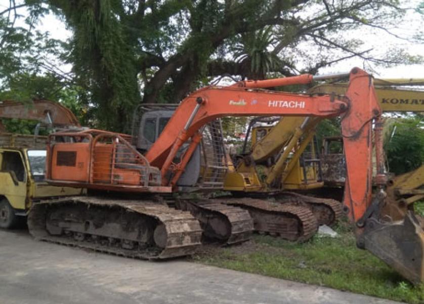 Tim Gabungan DLHK Riau Amankan 1 unit Alat Berat Dari Areal HPH DRT